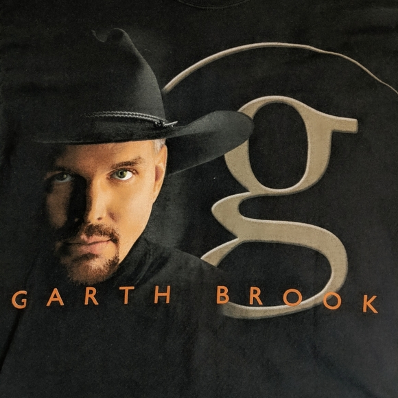 Garth Brooks T-shirt Sz XL Hanes Beefy T - Picture 2 of 5